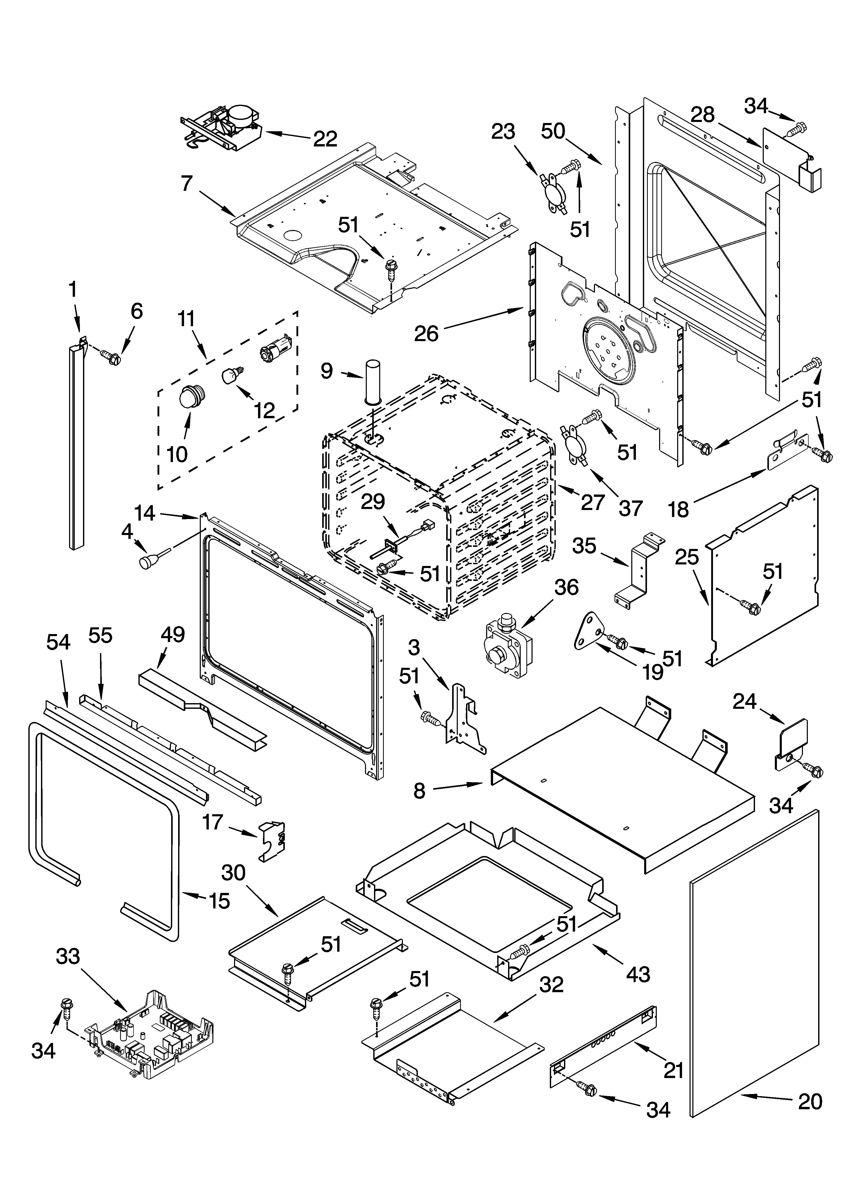 Oven parts