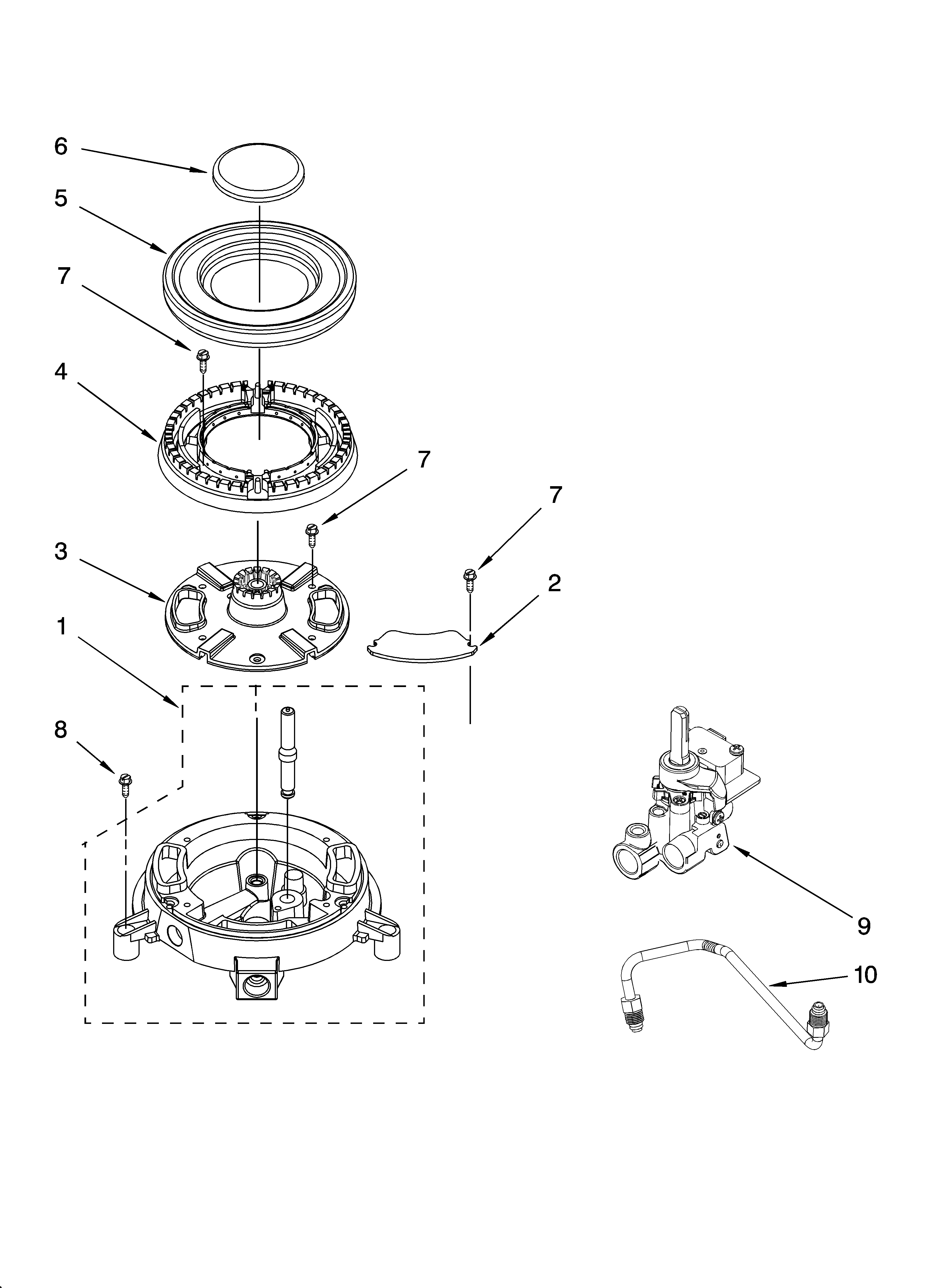 TRIPLE CROWN BURNER