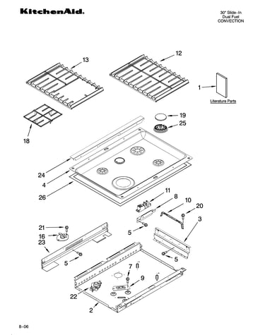 Cooktop parts