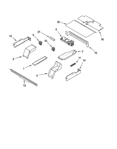 Top venting parts, optional parts
