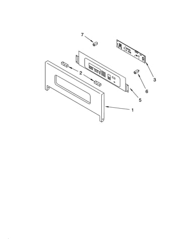 Control panel parts