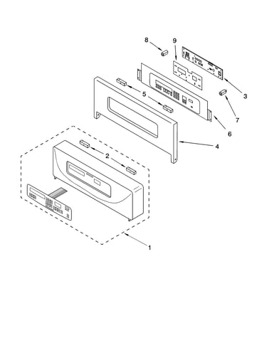 Control panel parts