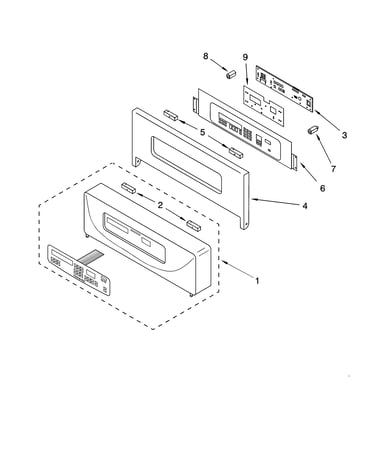 Control panel parts