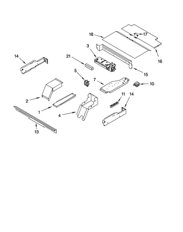 Top venting parts, miscellaneous parts