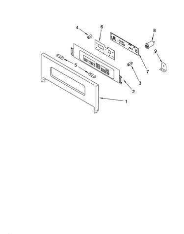 Control panel parts