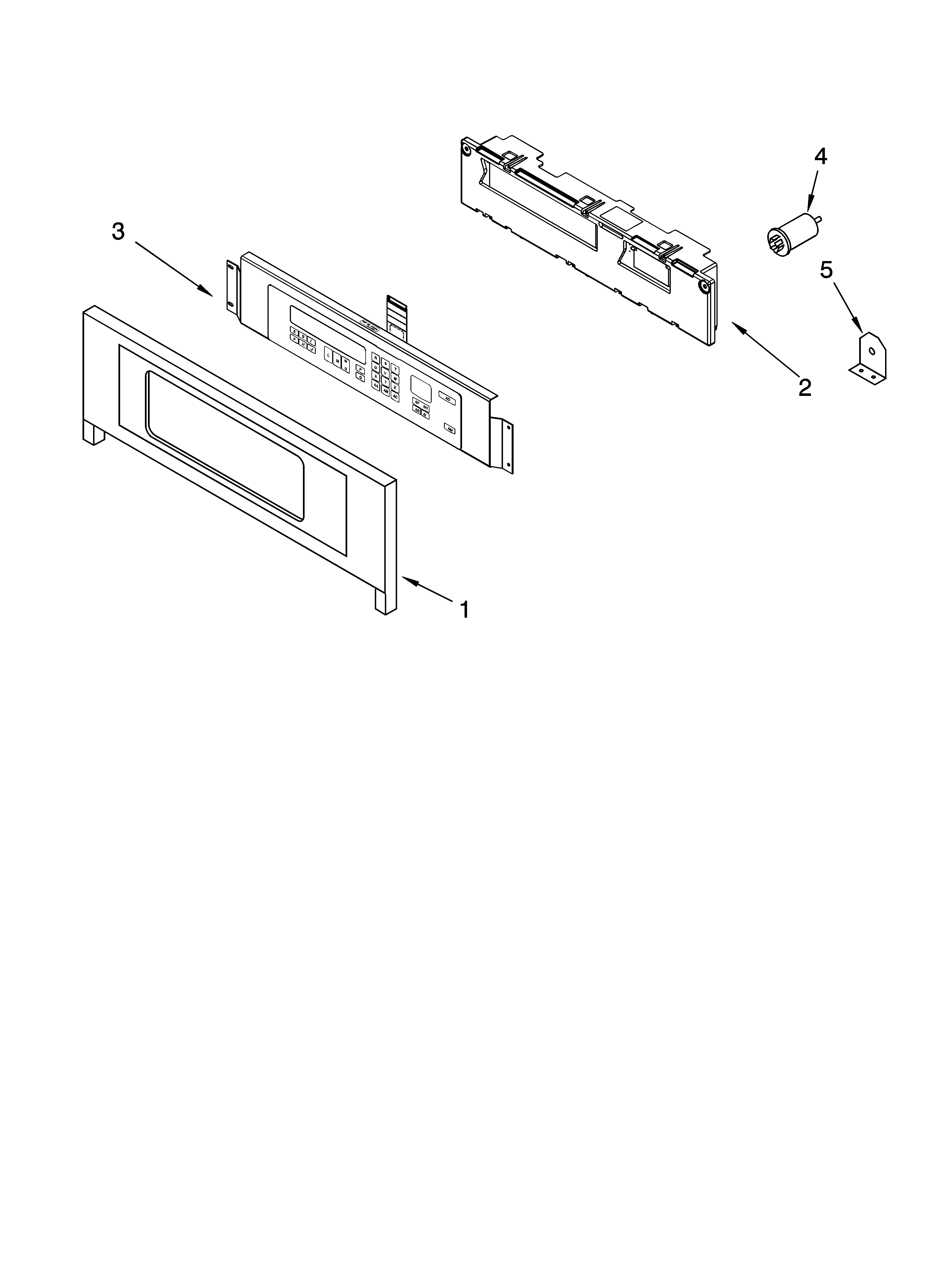 Control panel parts