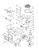 Cabinet and stirrer parts