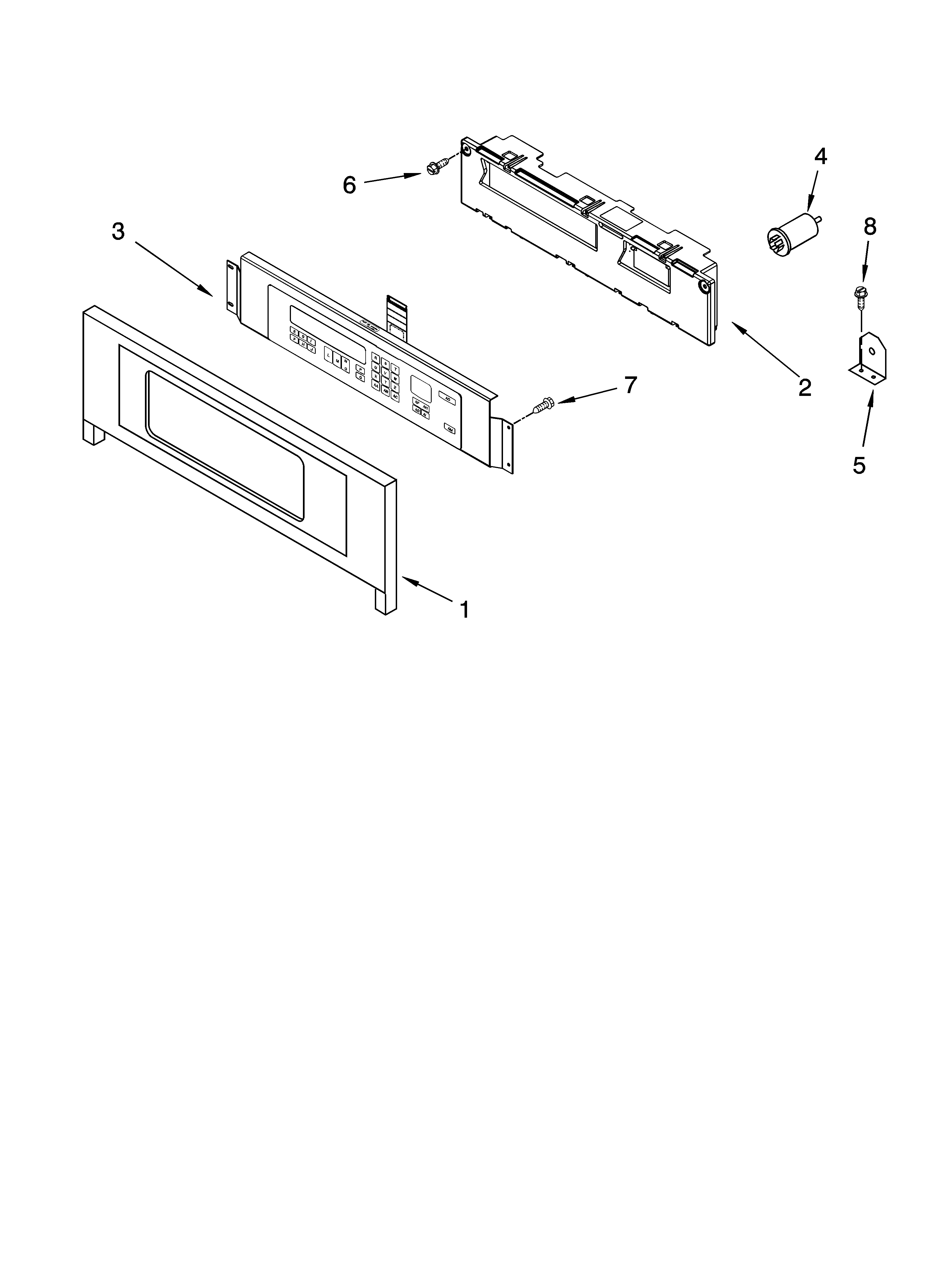 Control panel parts