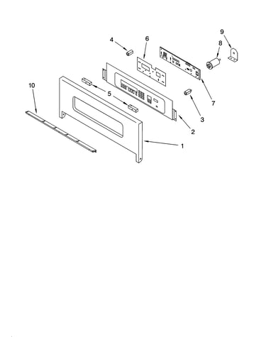 Control panel parts