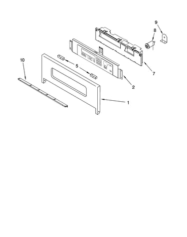Control panel parts