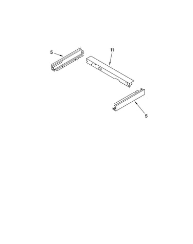 Microwave compartment parts