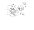 KitchenAid YKEMC308KM03 internal oven parts diagram