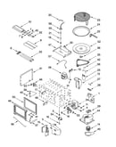 Cabinet and stirrer parts