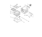 KitchenAid YKERA807PS00 internal oven parts diagram