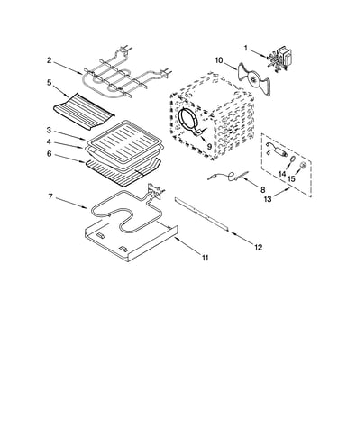 Internal oven parts