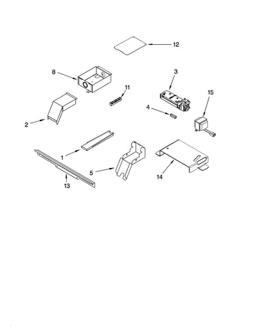 Top venting parts, optional parts (not included)