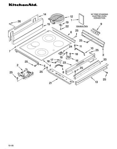 Cooktop parts