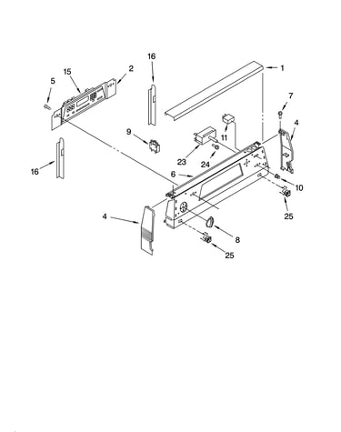 Control panel parts