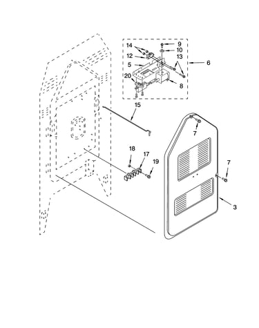 Rear chassis parts