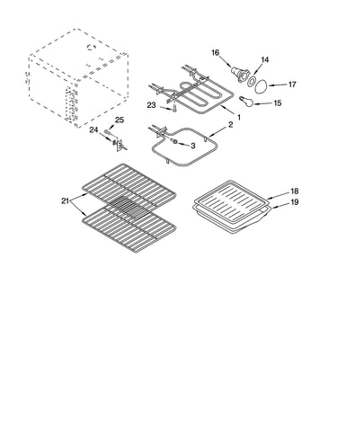 Oven parts, miscellaneous parts