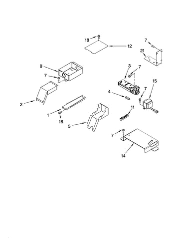 Top venting parts, optional parts