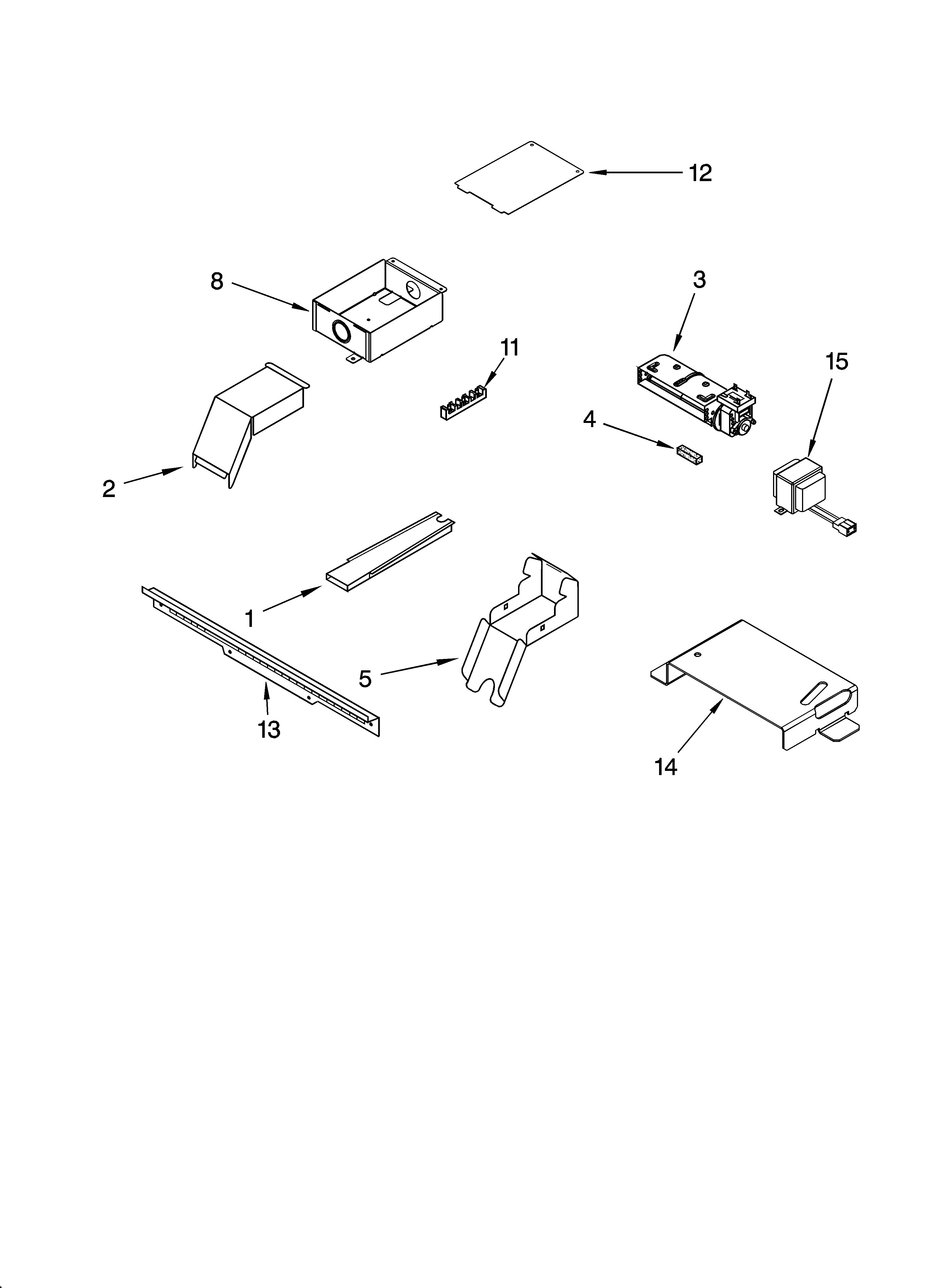 Top venting parts, optional parts