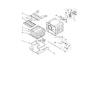 KitchenAid YKESA907PC02 internal oven parts diagram