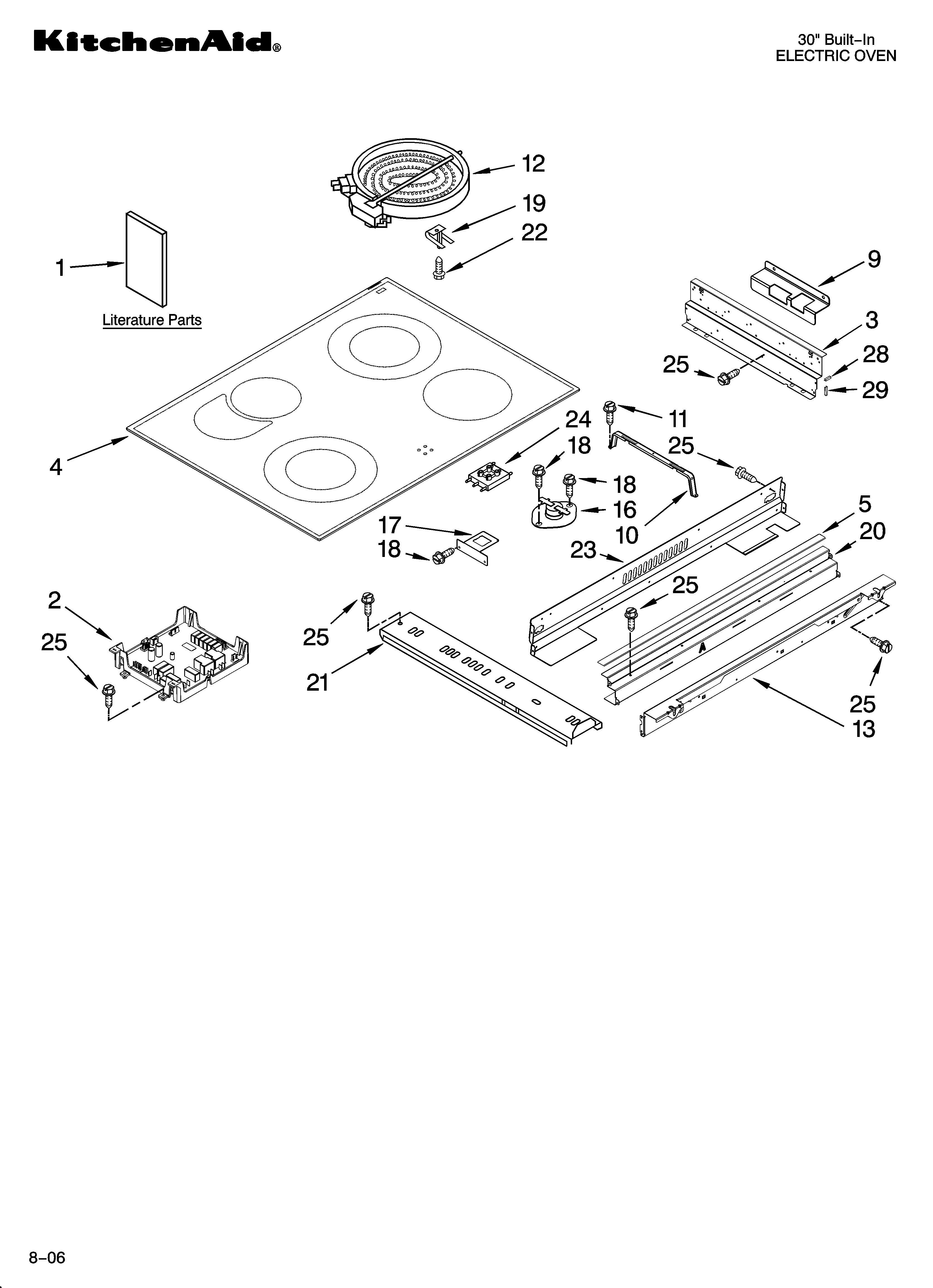 Cooktop parts