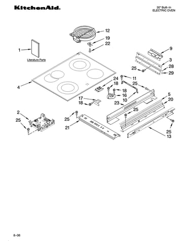 Cooktop parts