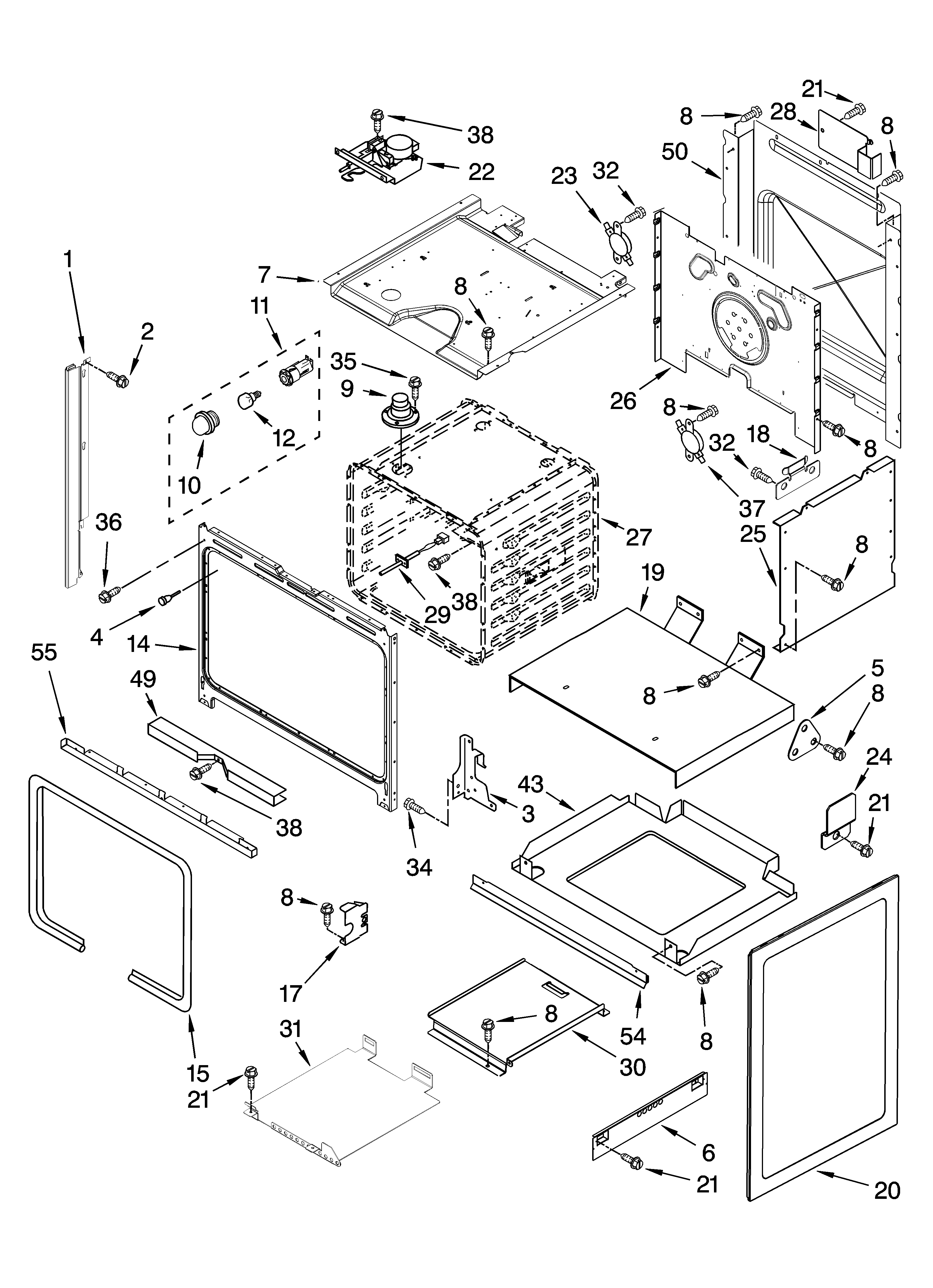 Oven parts
