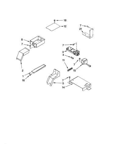 Top venting parts, optional parts