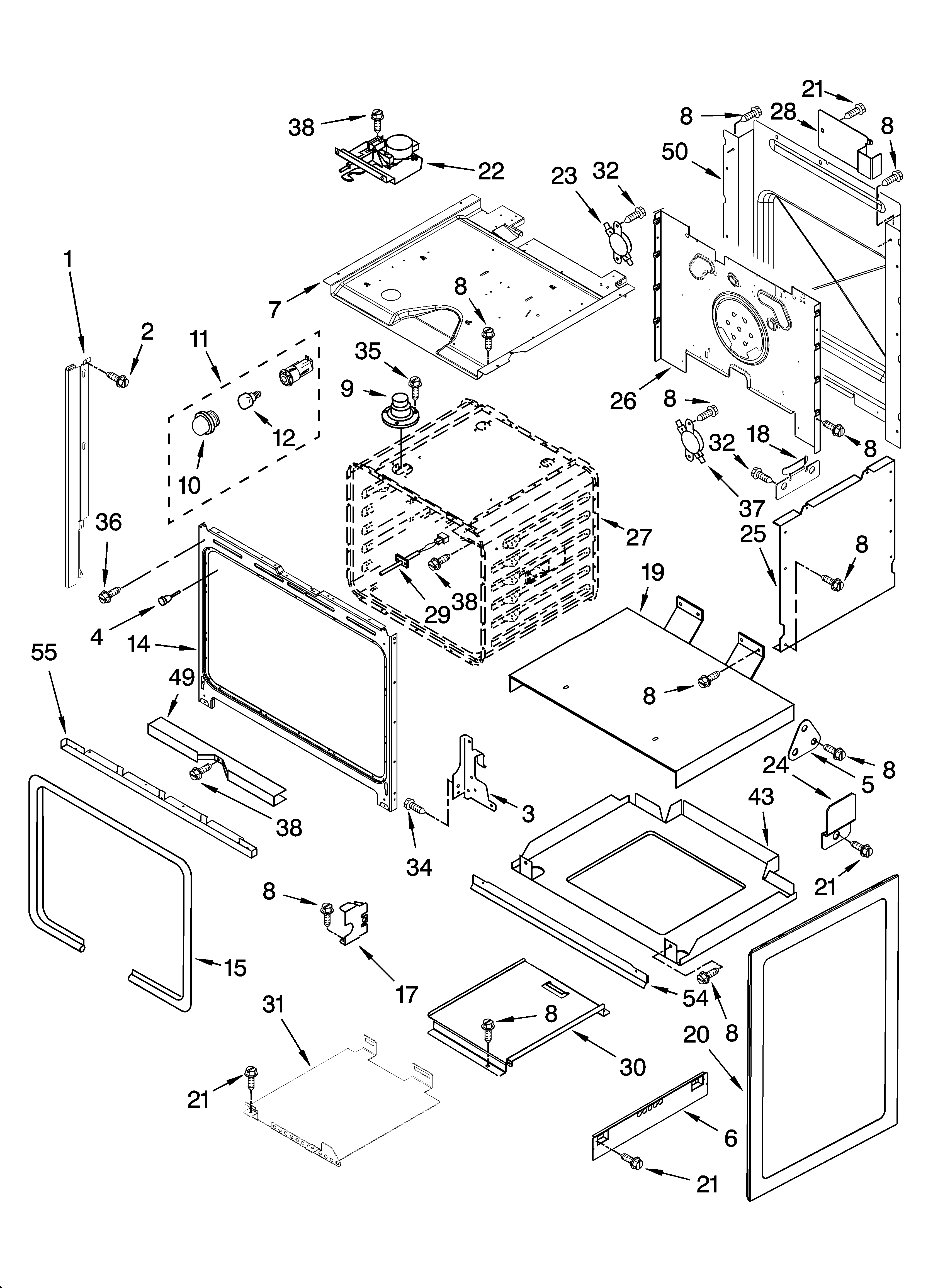 Oven parts