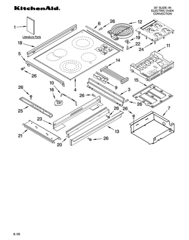 Cooktop parts