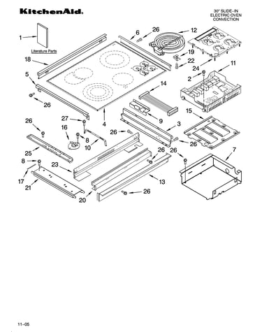 Cooktop parts