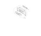 Whirlpool YRBS275PDB6 control panel parts diagram