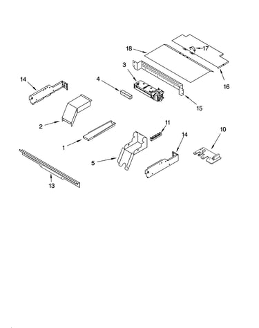 Top venting parts, miscellaneous parts