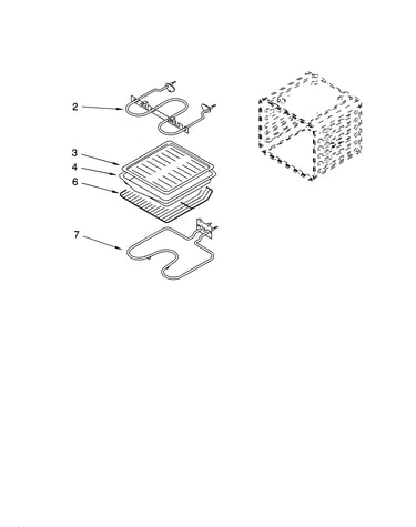 Internal oven parts