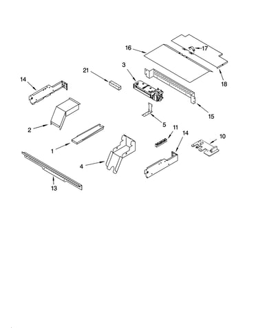 Top venting parts, optional parts