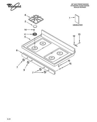 Cooktop parts