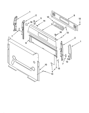 Control panel parts