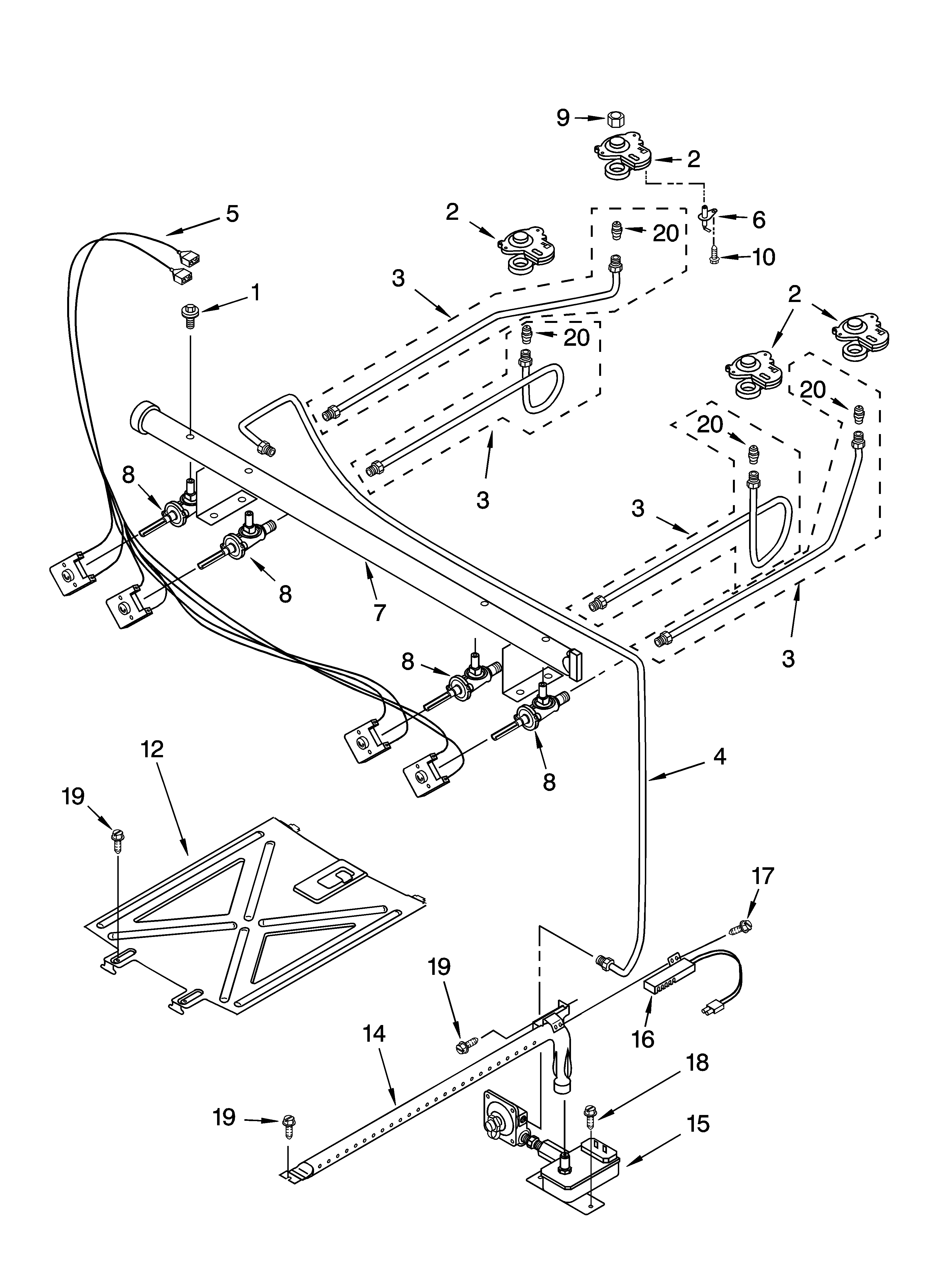 MANIFOLD PARTS