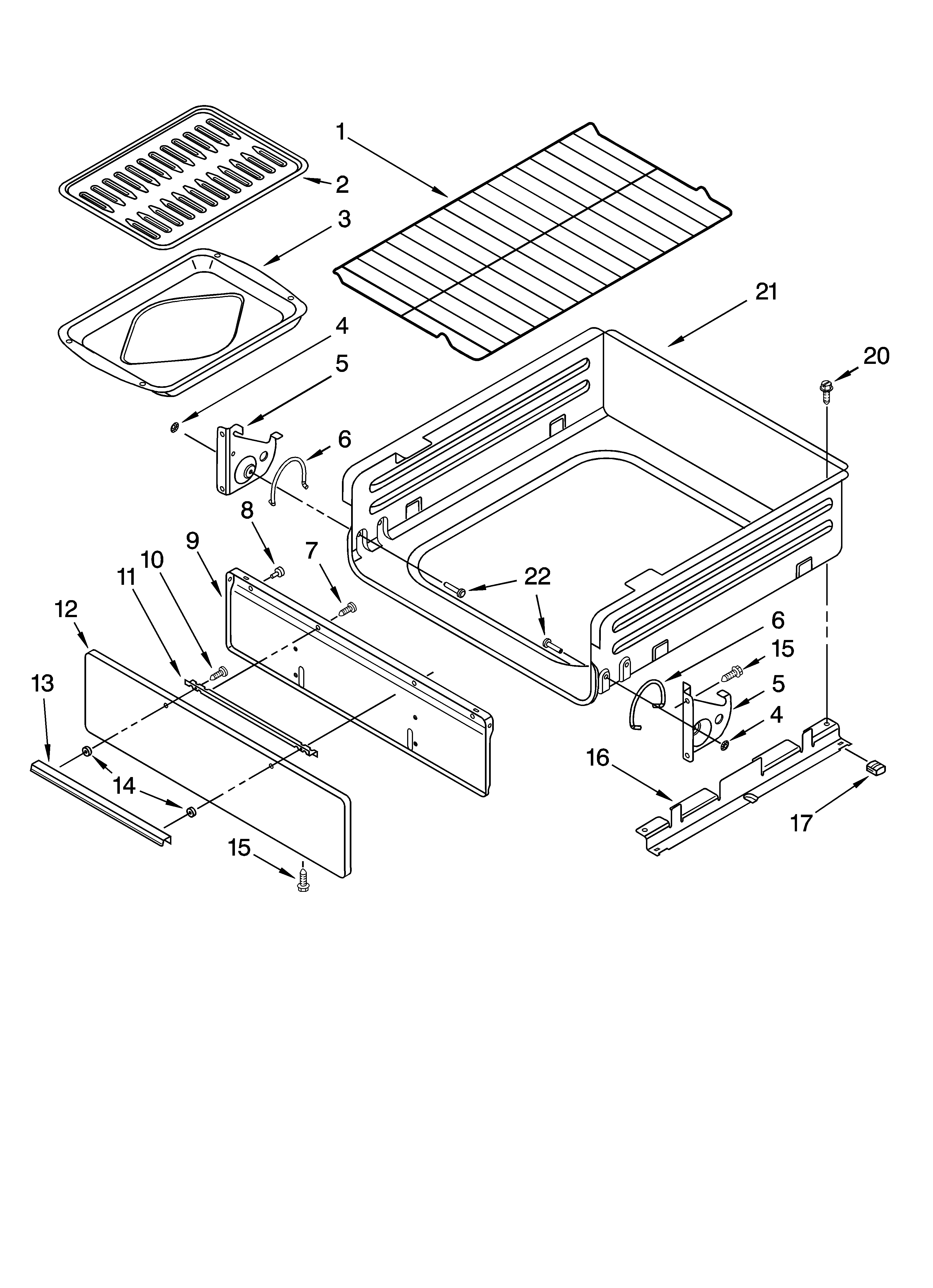 Broiler parts