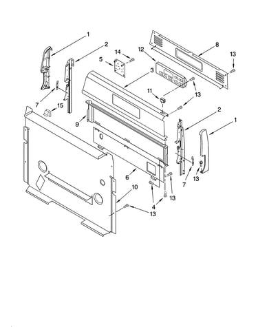 Control panel parts