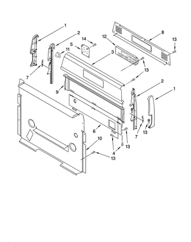 Control panel parts