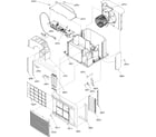 Amana 12M52TA-P1214709R chassis assembly diagram