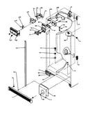 Ref/fz controls and cabinet parts