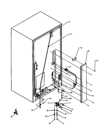 Cabinet back