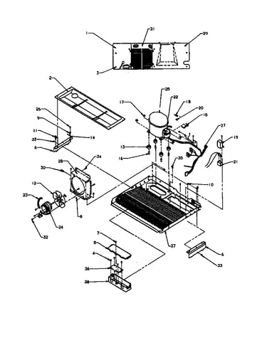 Machine compartment