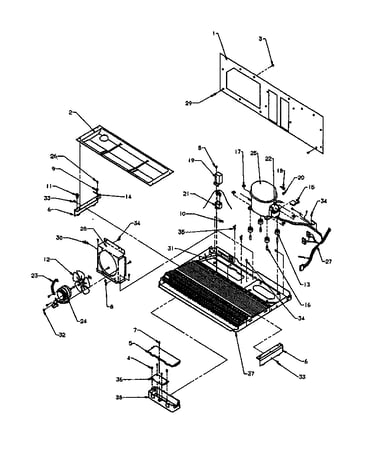 Machine compartment
