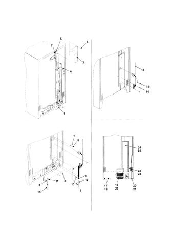 Cabinet back